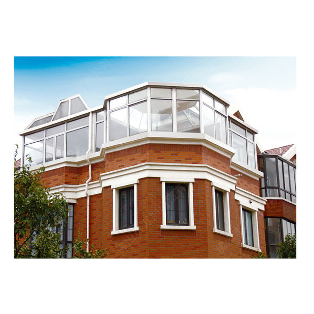 Wholesaler Popular Hotel Outdoor Glass House Waterproof Customized Aluminum Sunroom