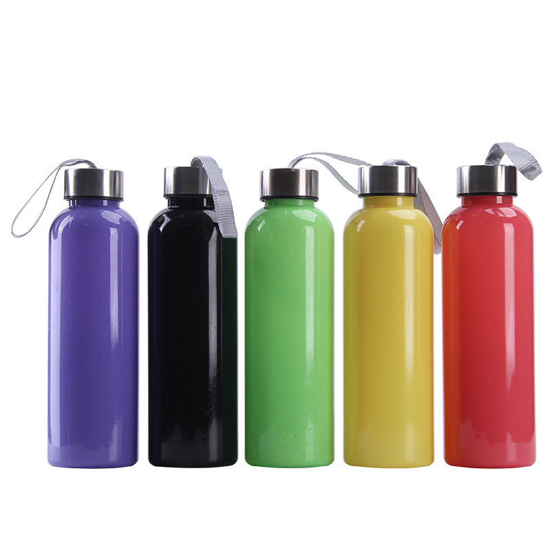 500/750ml Plastic Bottle Colorful BPA Free