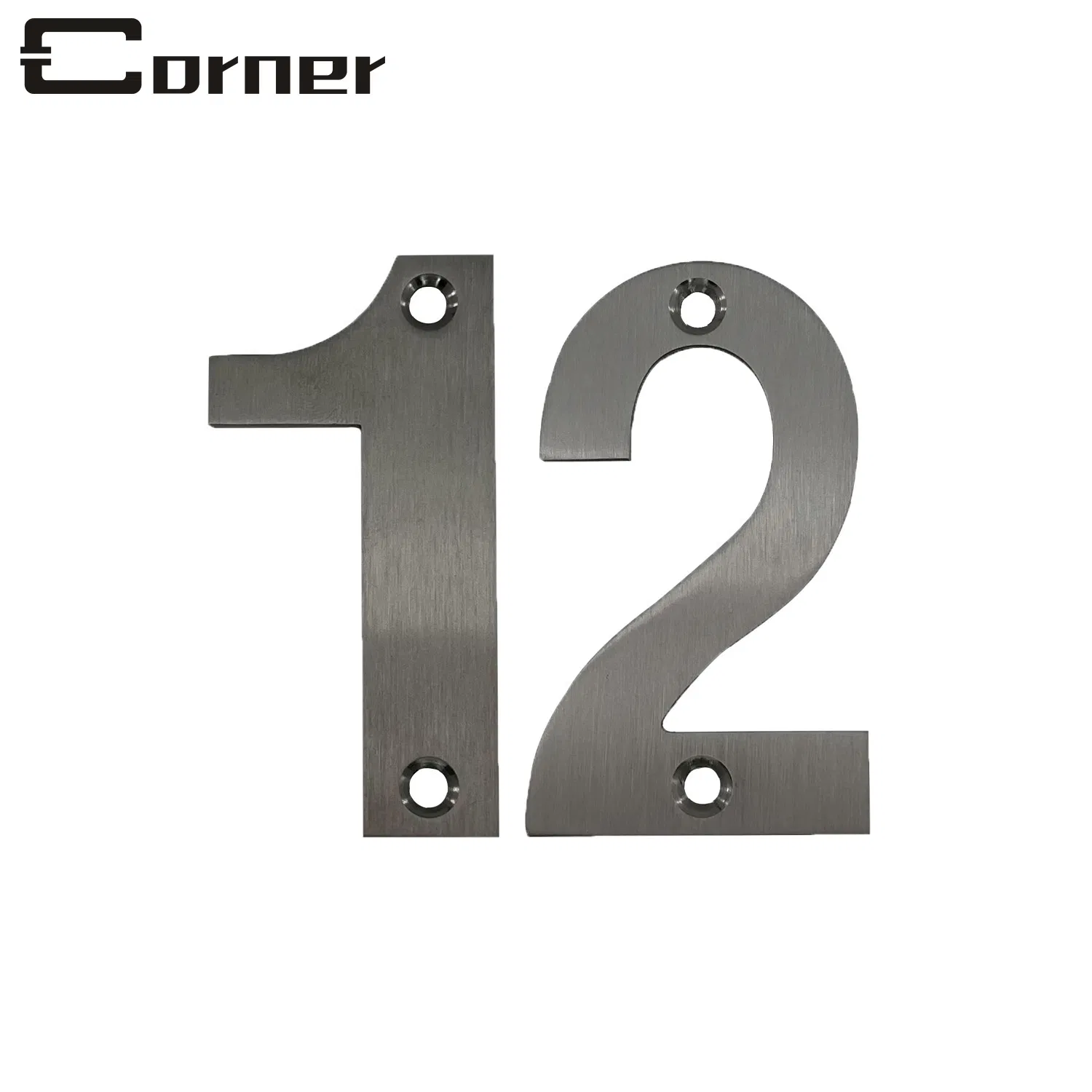 School Office Apartment Office Door Sign Name Plates Stainless Steel House Number