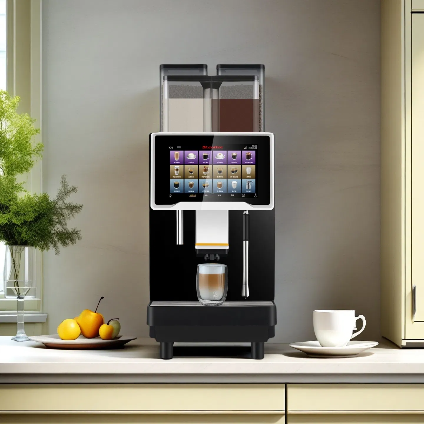 Dr. Coffee F30 Commercial Coffee Machine Automatic Espresso Maker for Business