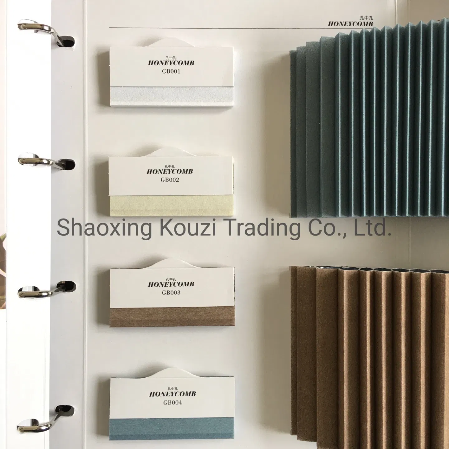 Double Holes, Hole in Hole Honeycomb Blinds Fabric