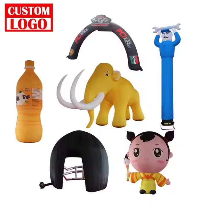 3m-10m Inflatable Bottle Shop Exhibition Custom Advertising Bottle Balloon