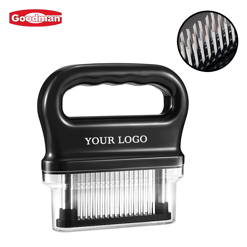 Sharp Needle Blade Manual Meat Tenderizer Stainless Steel Tool for Home Kitchen PP Meat Grinder