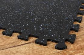 Heavy Duty Interlocking Rubber Gym Floor, Gym Rubber Floor