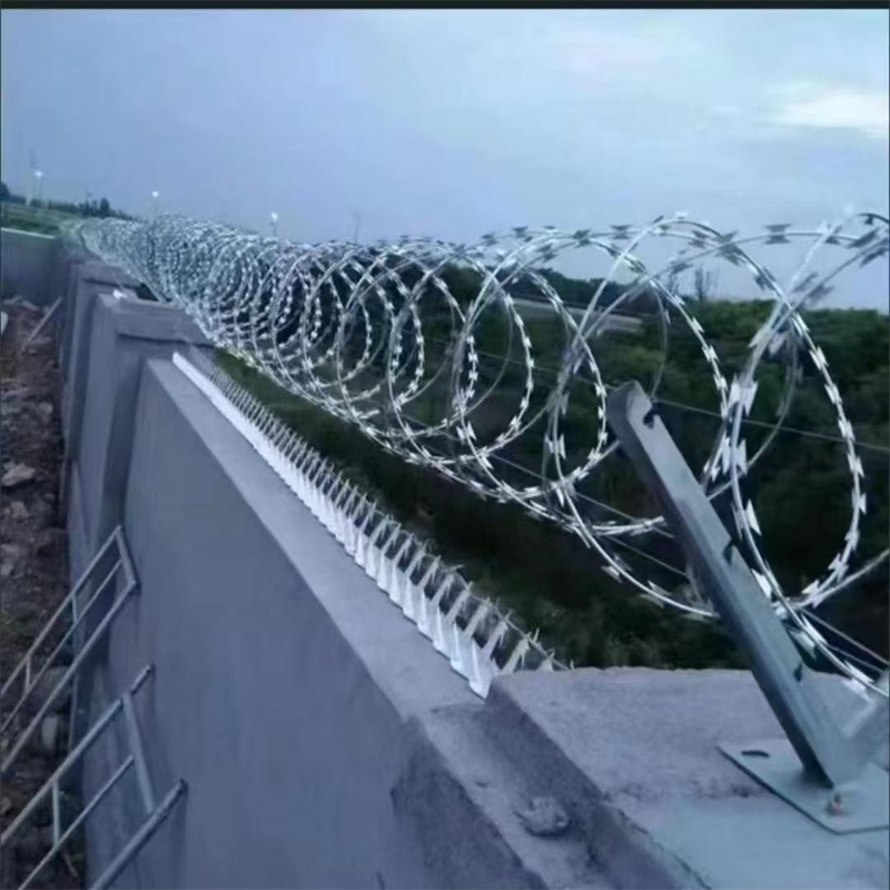 Galvanized Iron Security Mesh Fence Panel for Industrial Boundary