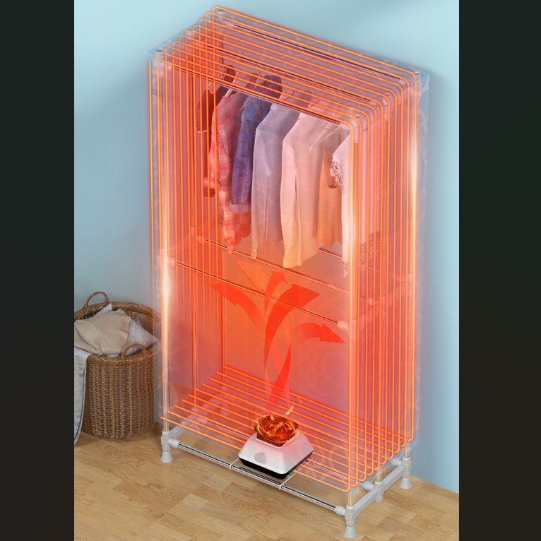 Compact 15kg Capacity Clothes Dryer with Customized Design and Strong Tubes