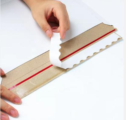 Environmental Zipper Double Side Tape Wave Edge Lace Tissue Paper Double Sided Tape for Carton Sealing