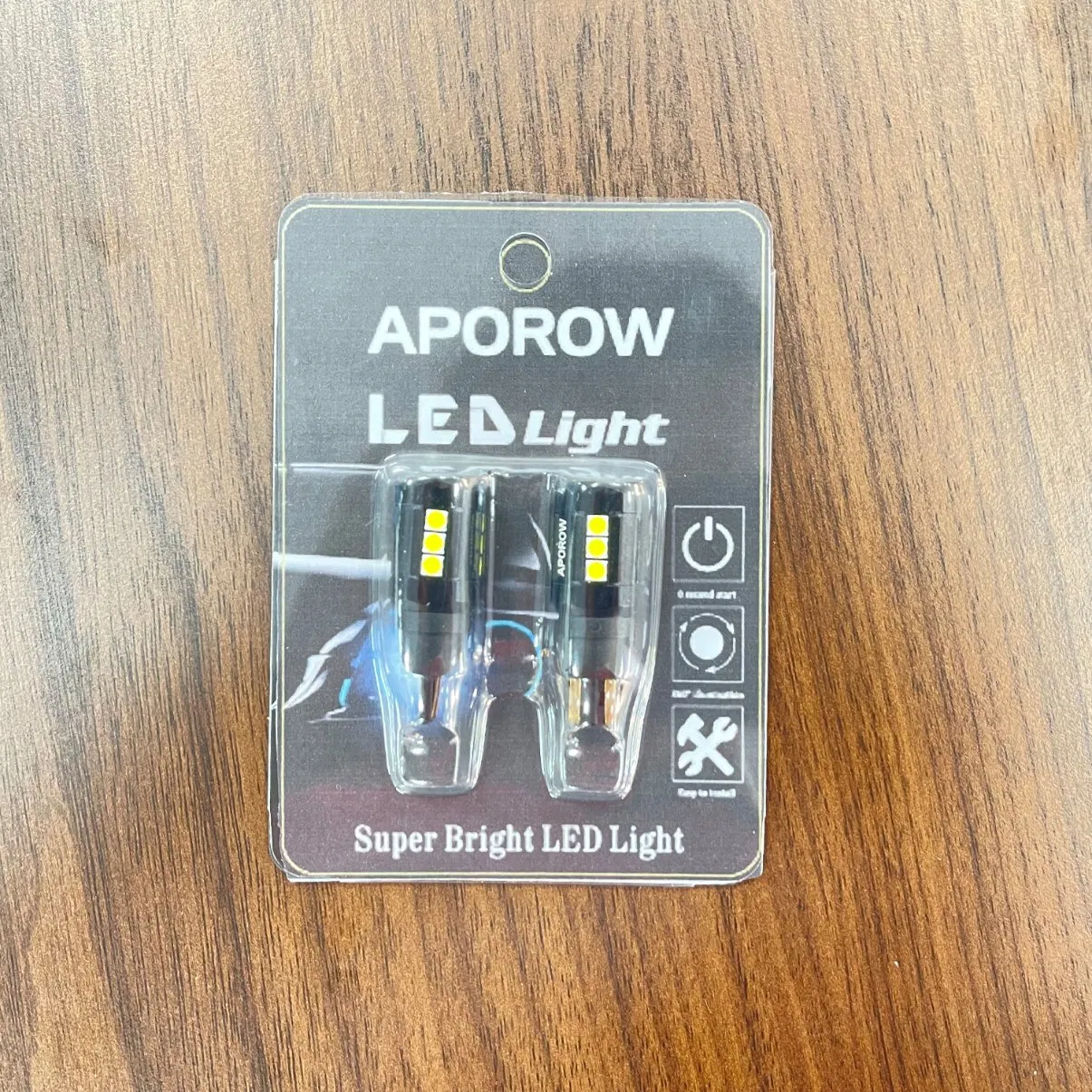 APOROW T15 LED Bulbs для стоп-сигналов и габаритов (1156, 1157, 3156, 3157, 7440, 7443, BA15S, BAU15S, T20, 921) Canbus