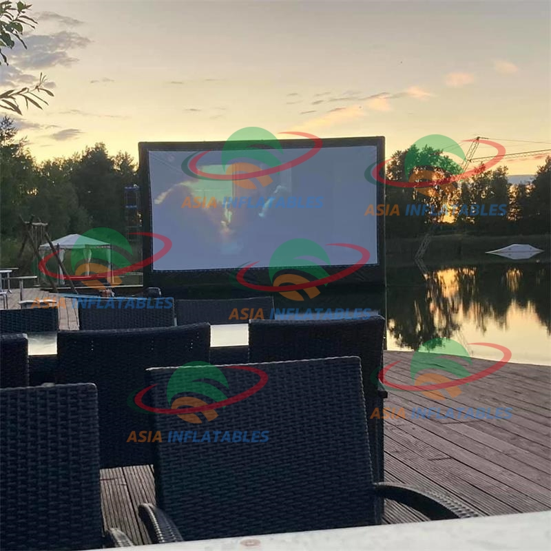 Outdoor Projector Screen Foldable Portable Inflatable Outdoor Movie Screen for Drive-in Movie Theaters Screen