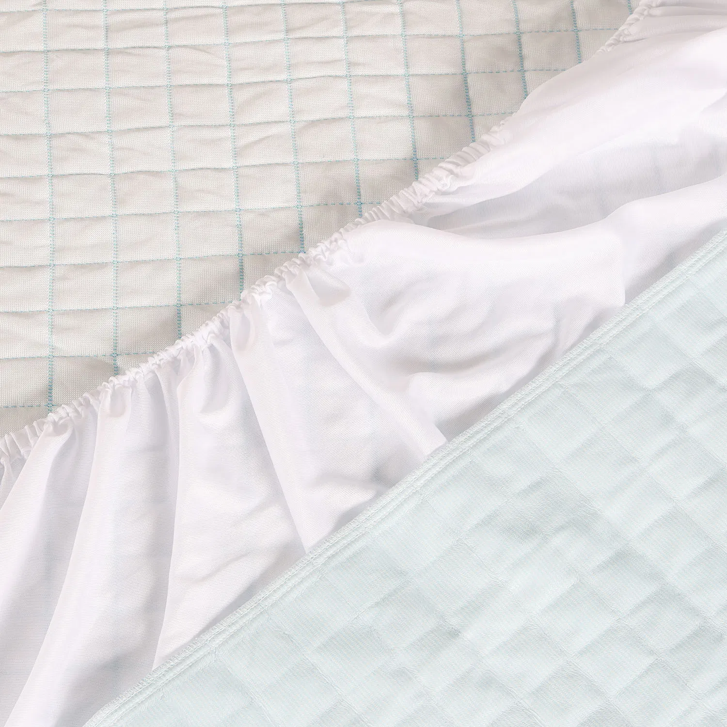 Factory China 100% Cool 3D Air Mattress Cover Mattress Protector Elastic Anti-Slip Airflow Design Comfortable Summer