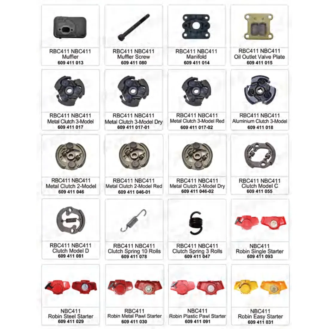 Carburetor Fuel Lock Petcock Valve for Robinnn 411 Brush Cutter