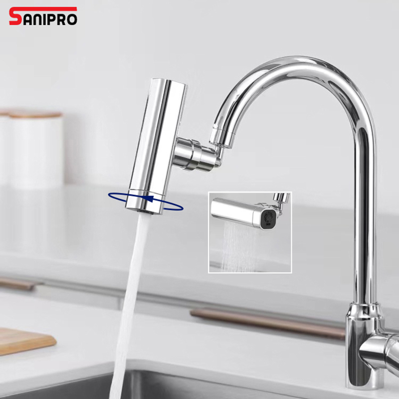 Насадка для душа Sanipro 3 в 1 с вращающимся носиком