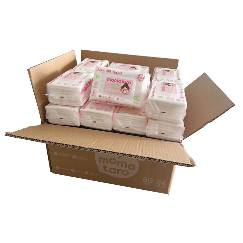 Factory Customized Promotional Disposable Baby Wipes Pure Water Ultra Soft.