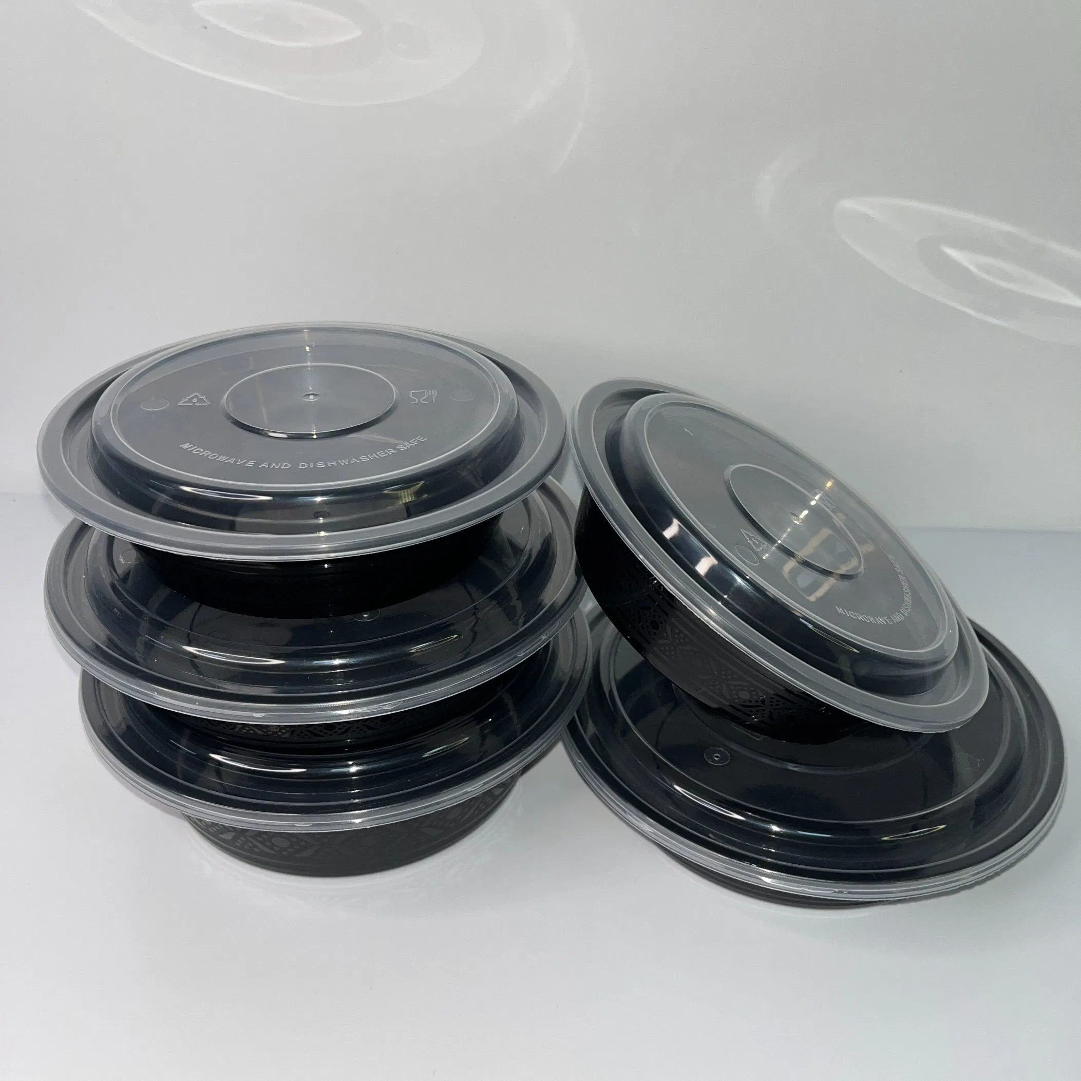 Premium Stackable Microwave-Safe PP Bowls - Space Saving & Heat Resistant