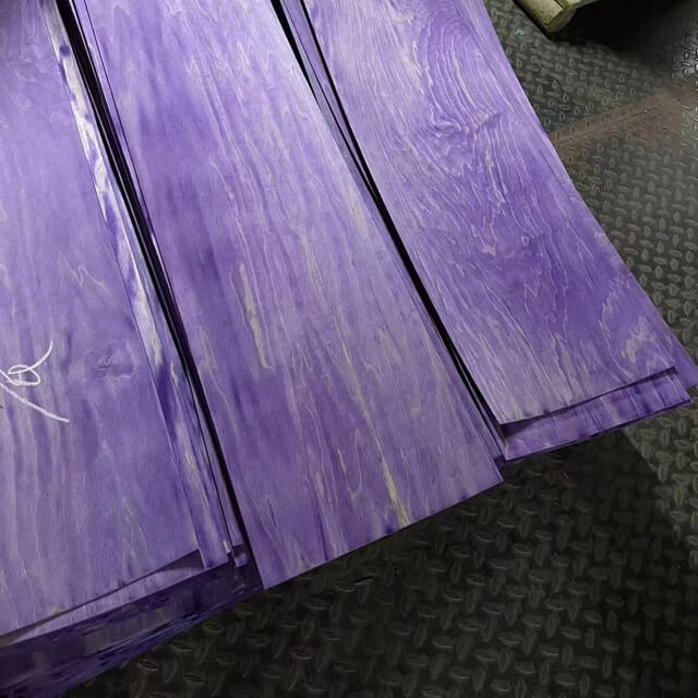 1.6mm Roatary Cut Canadian Hard Rock Maple Veneer for Skateboards