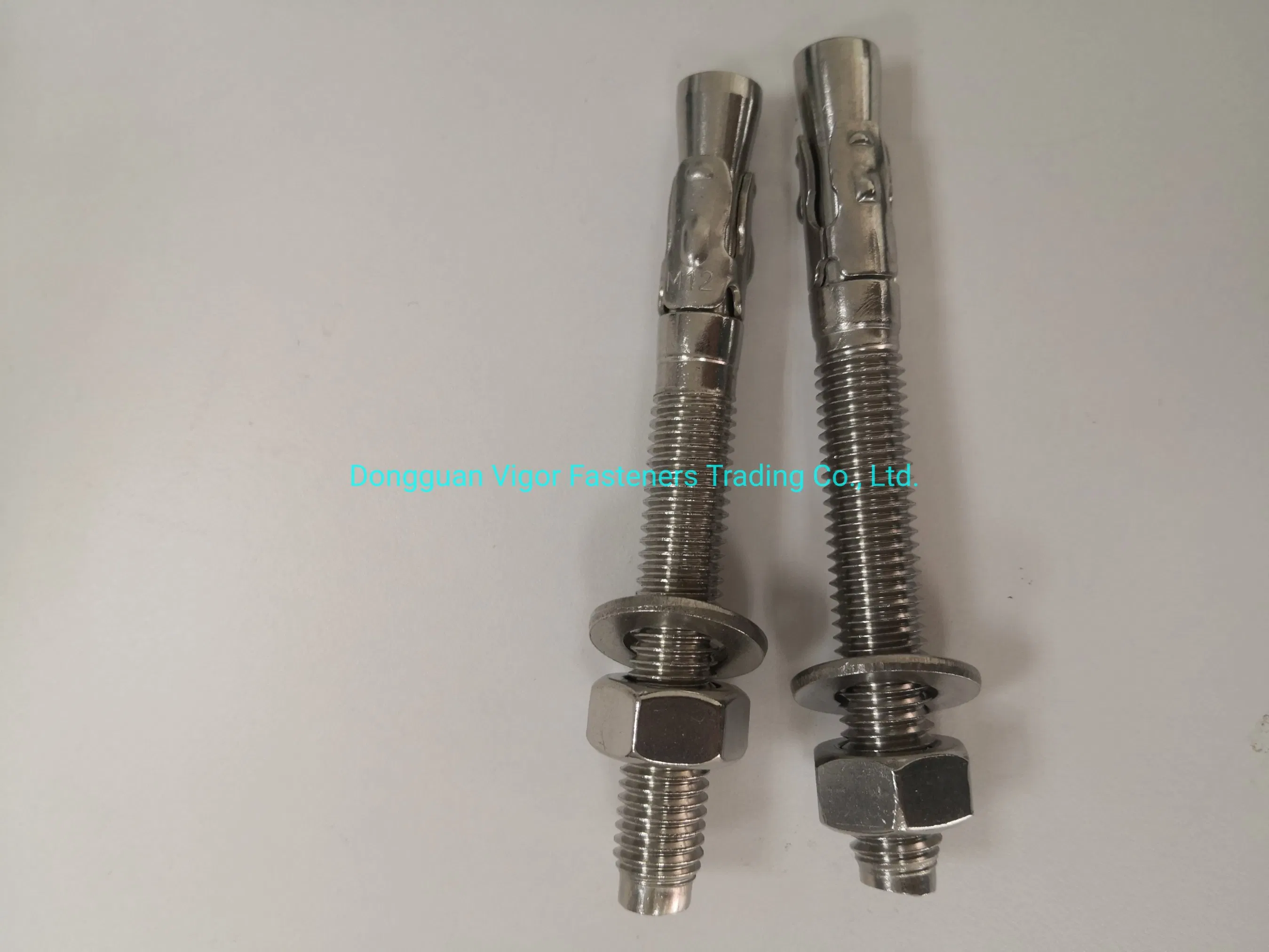 Wedge Anchor Stud Anchor- Stainless Steel 304 316 Expansion Bolt Concrete Screw