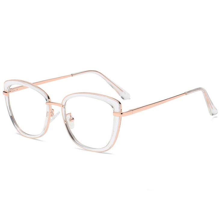 Maysun New Cat Design Two-Tone Colors Tr90 Metal Combined Optical Frame