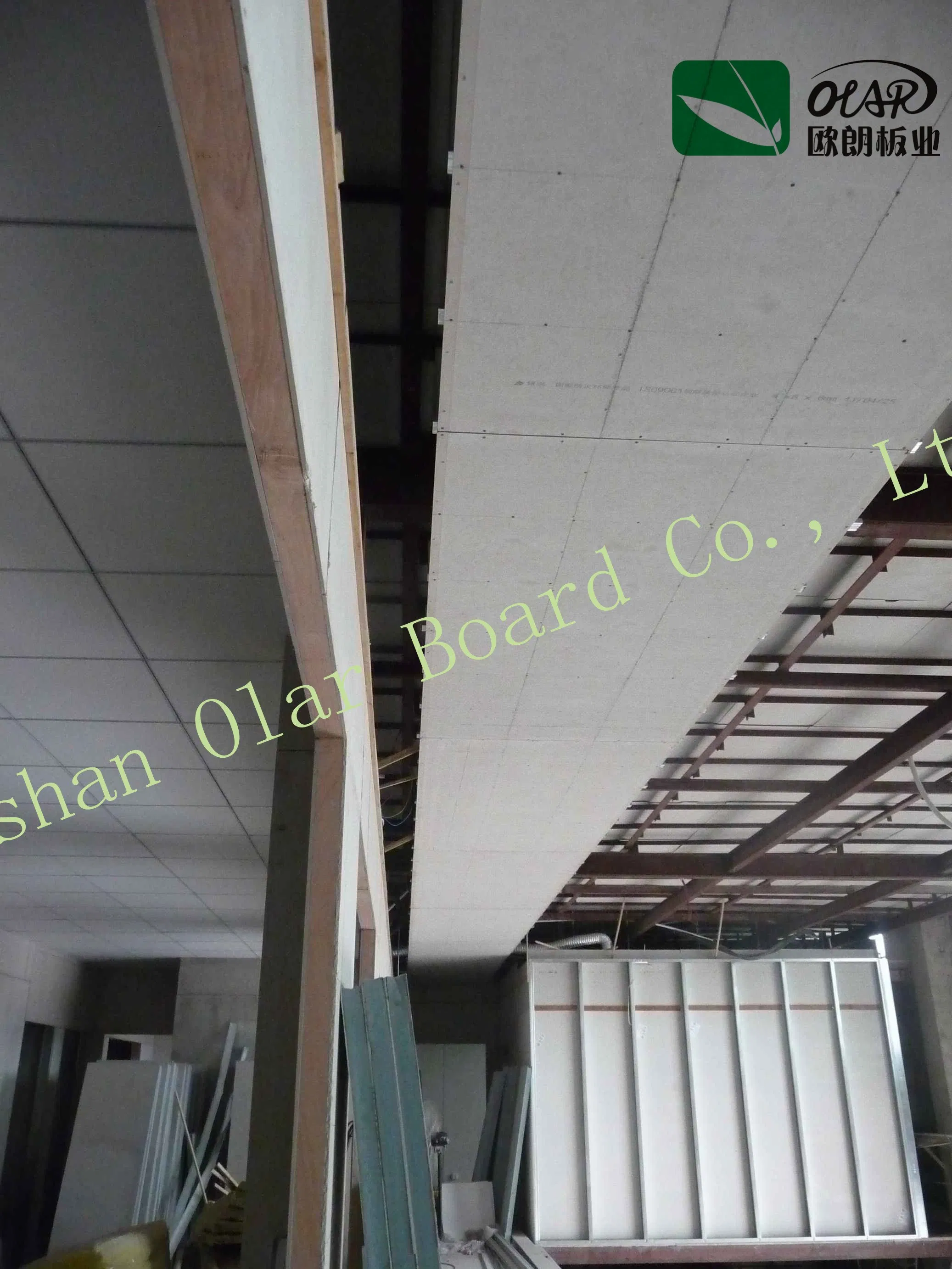 Fiber Cement Board Fire Rated Calcium Silicate Fire Damper Board for Ducting