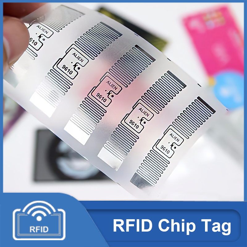 Large Roll Transparent Pet Self-Adhesive Material RFID High-Frequency Chip Electronic Label