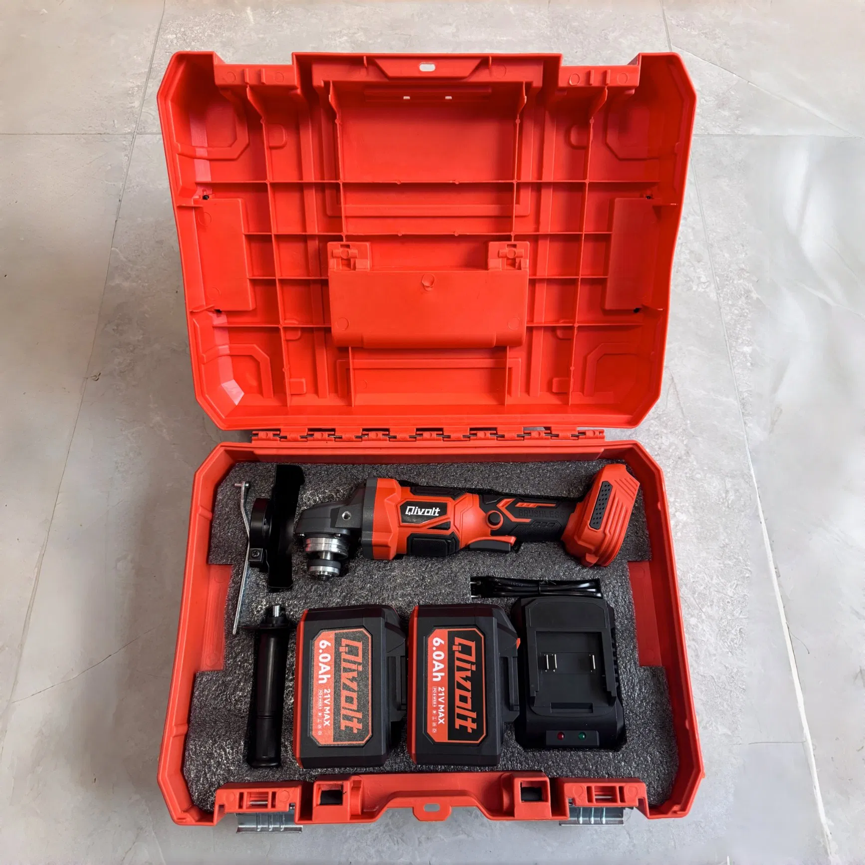 Qivolt 21V Brushless Power Tool Cordless Tools Industrial Grade Combo Kits with Battery