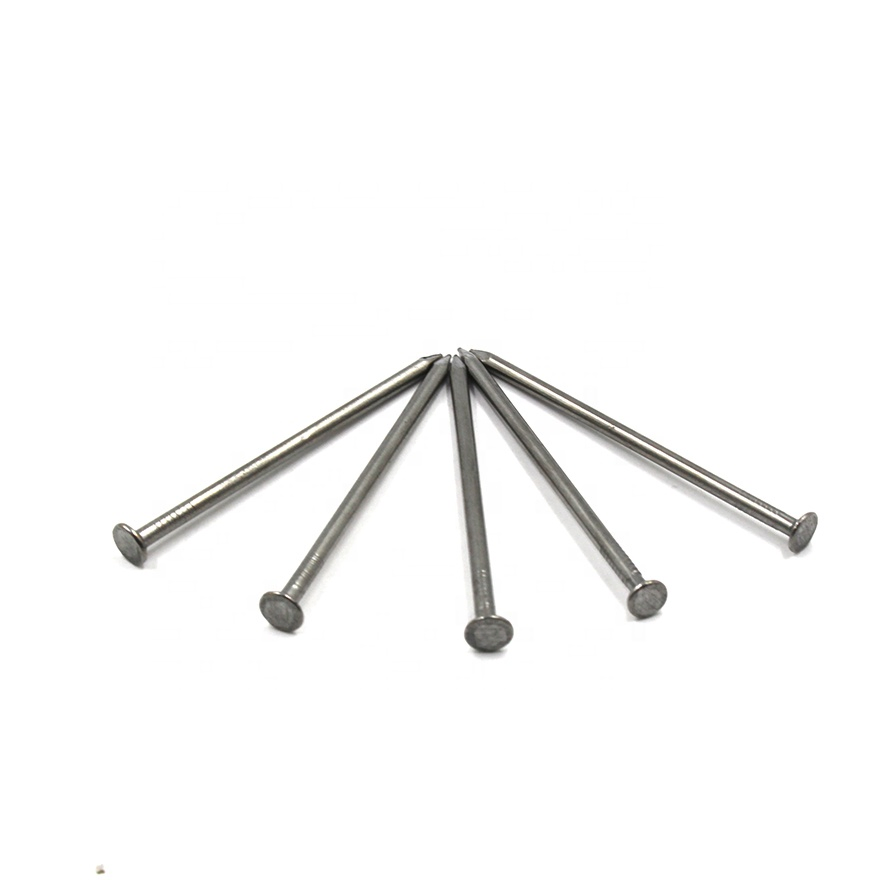 Iron Wires Nails Galvanized with Tapered Head Smooth 6" Common Nails 3"/4"