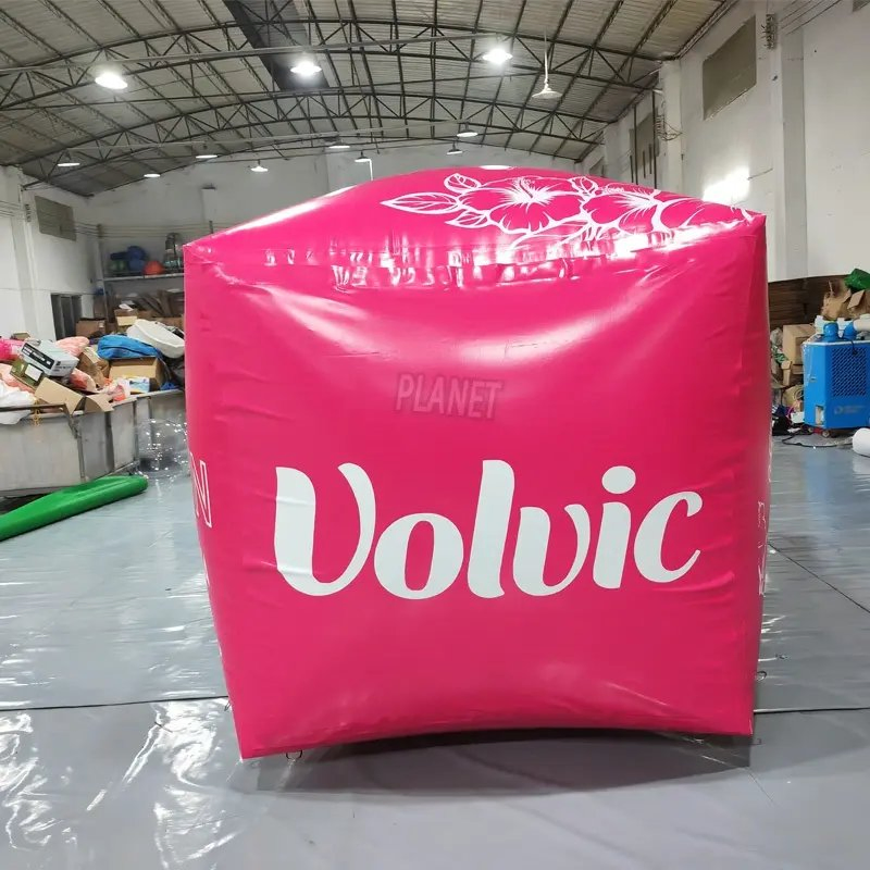 Durable Cube Shaped PVC Buoy for Swimming Races and Events