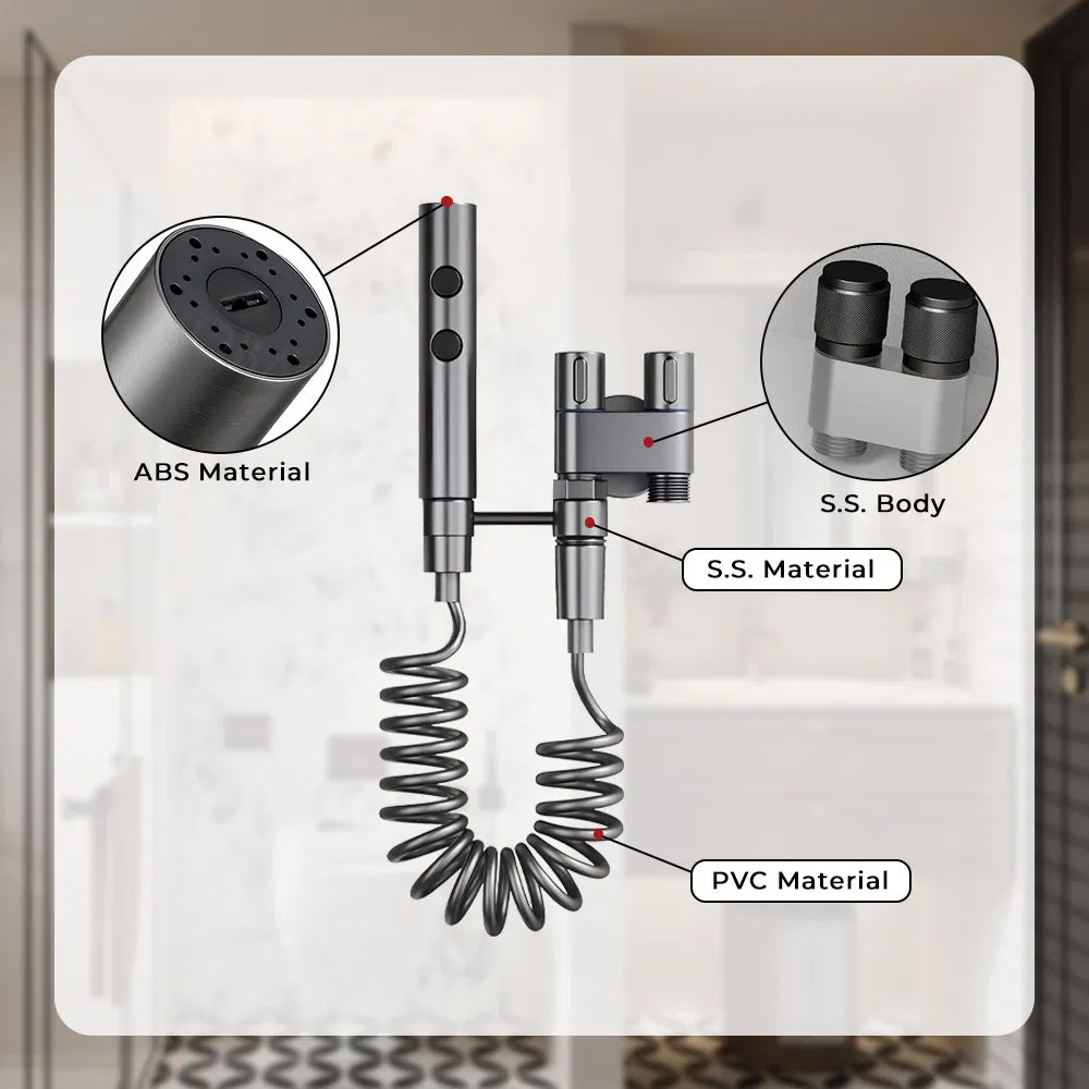 Смеситель для биде Bobao с гигиеническим душем