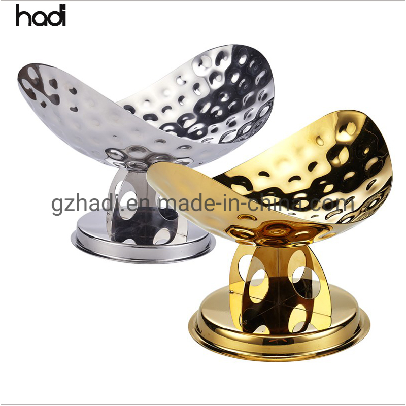 Guangzhou Wholesale Supplier Buffet Decoration Bowl Hammered Round Salad Bowl Set German Silver Fruit Bowl Stainless for Sale