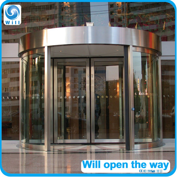 Automatic 2 Wings Revolving Door