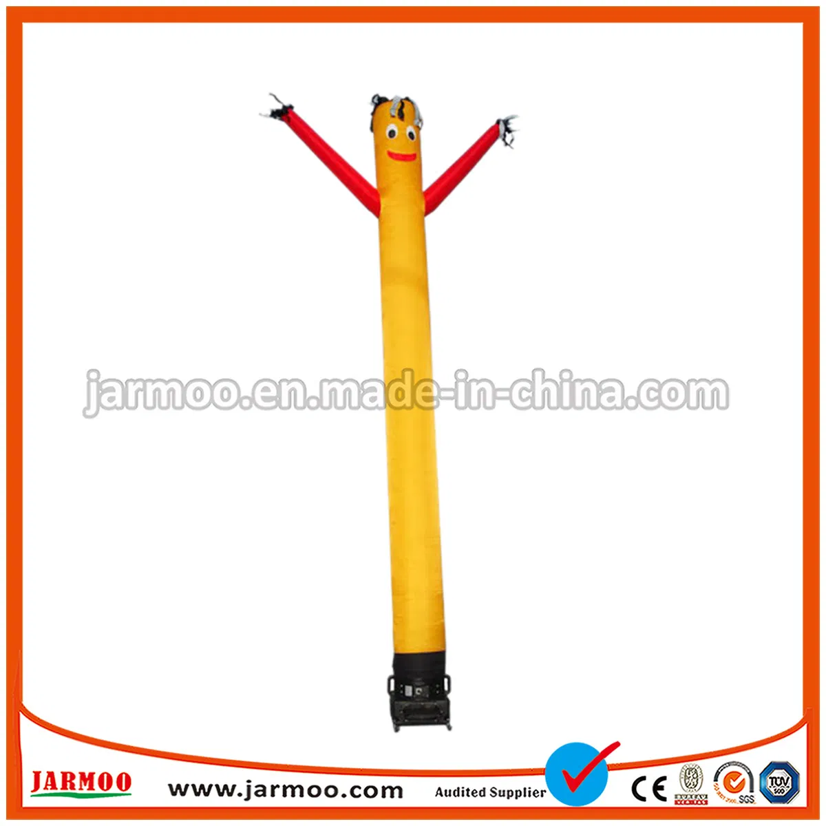 6m Tall Colorful Single Leg Inflatable Air Dancers for Advertising