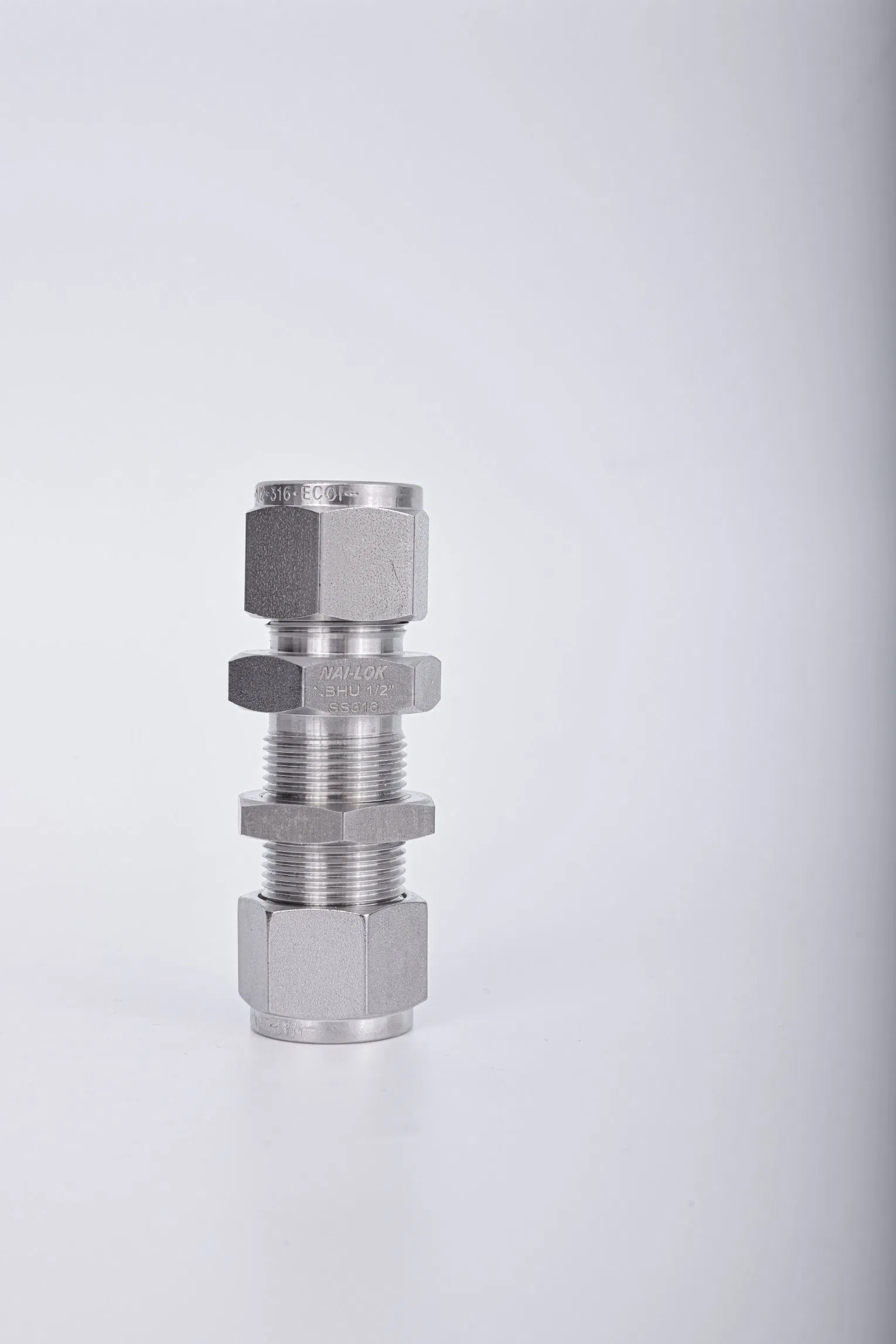 Nai-Lok Instrument Fittings Stainless Steel 316 Compression Fitting Male Connector