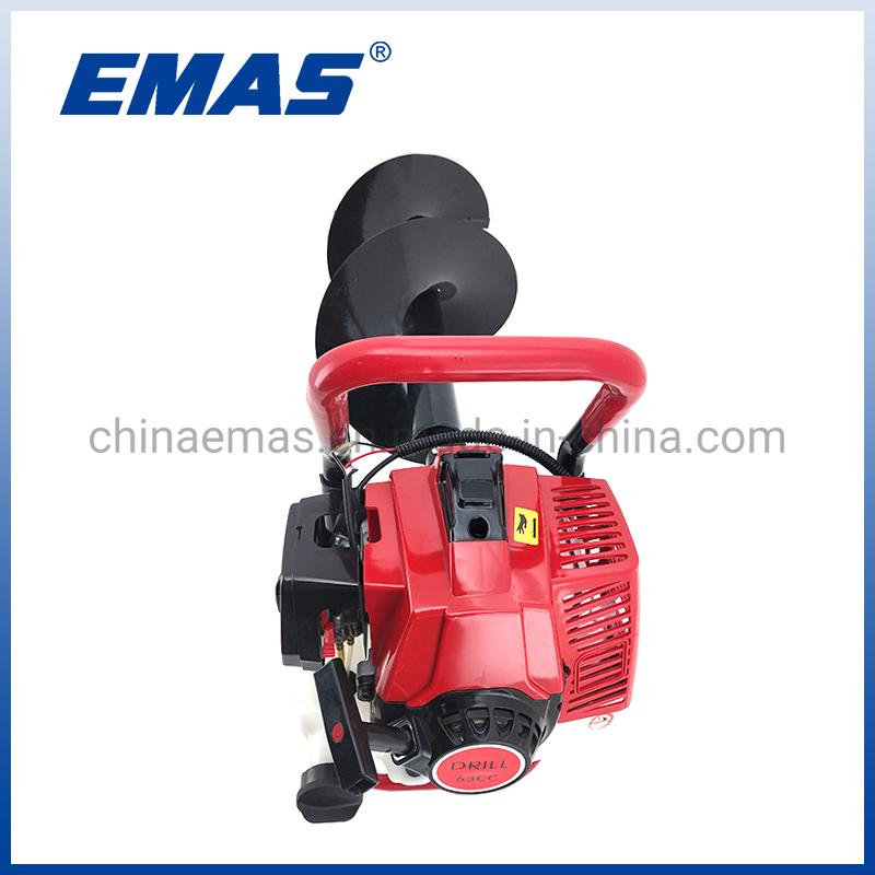 Emas Petrol Earth Auger Drilling Machine 63cc