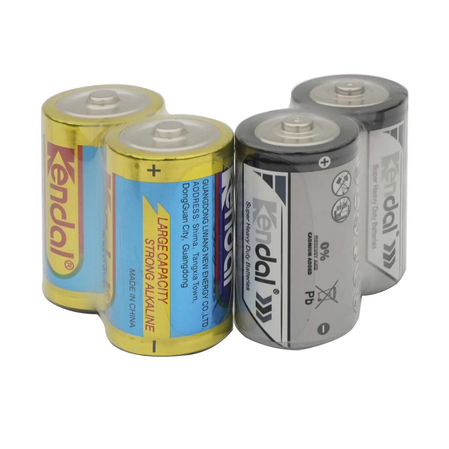 Батарейка D R20P угольно-цинковая, 1.5V