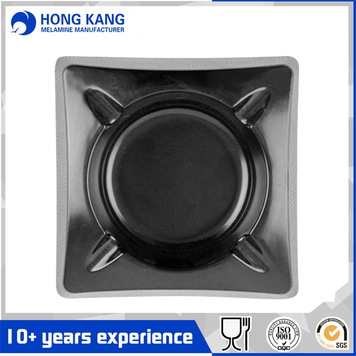 Square Electronic Fireproof Melamine Ashtray