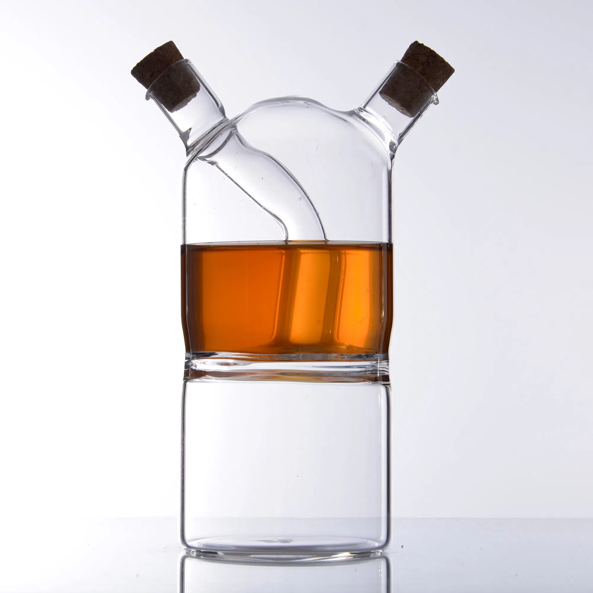 Round Glass Olive Oil Bottle Vinegar Bottle Soy Sauce Bottle