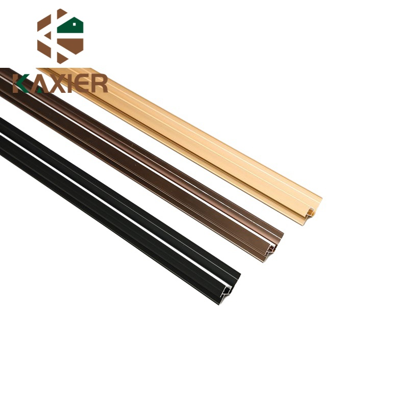 Hidden Recessed Aluminium Profile Indirectly Illuminating Protruding Wall Panel LED Profile for LED Strip with Comfortable Soften Light