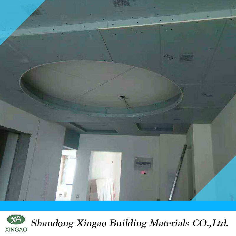 Moisture Resistant Gyspum Board for Ceiling and Partition