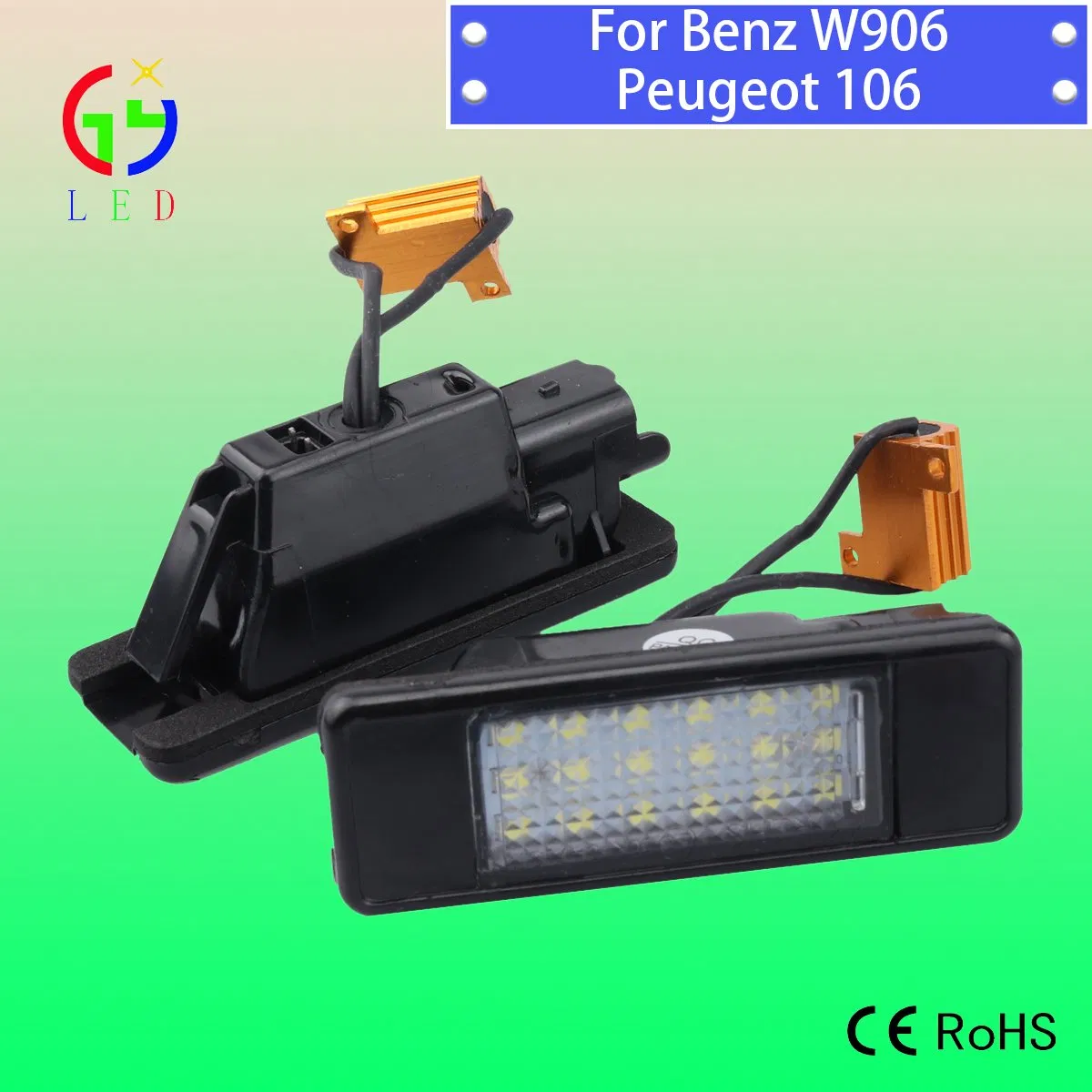 Светодиодные лампы номерного знака Canbus для VW Touareg