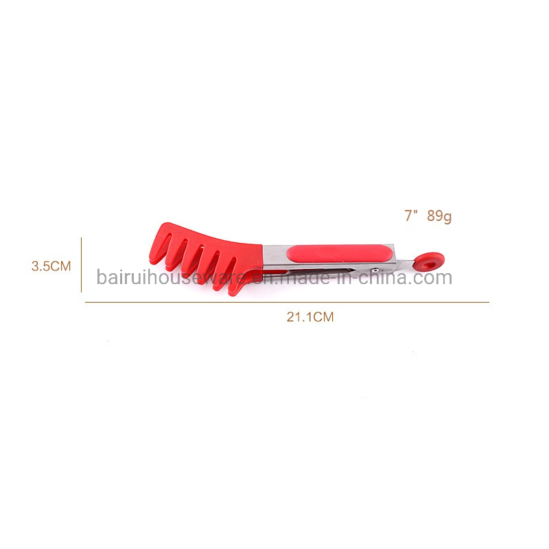 Hot Sale Silicone Food Tongs Serving Tongs Barbecue Grill Food Tong Y-0409r