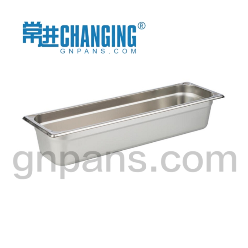 Factory Wholesale Commercial Kitchen Ware Stainless Steel Gastronom Pan 2/4 100mm Gn Pan
