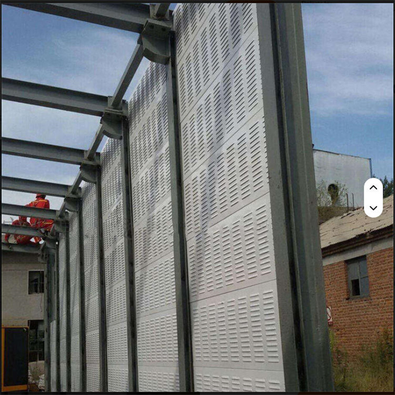 PVC Outdoor Curved Acoustic Sound Barrier Wall Highway