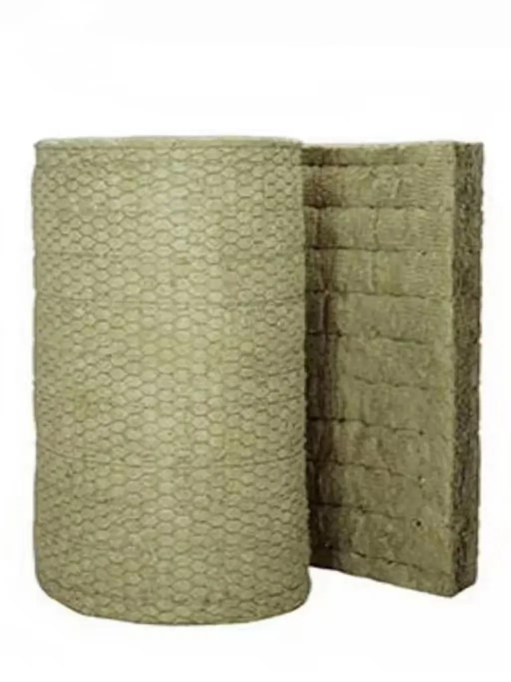 Thermal/Heat Insulation Materials Centrifugal Rock Wool Blanket/Roll in China