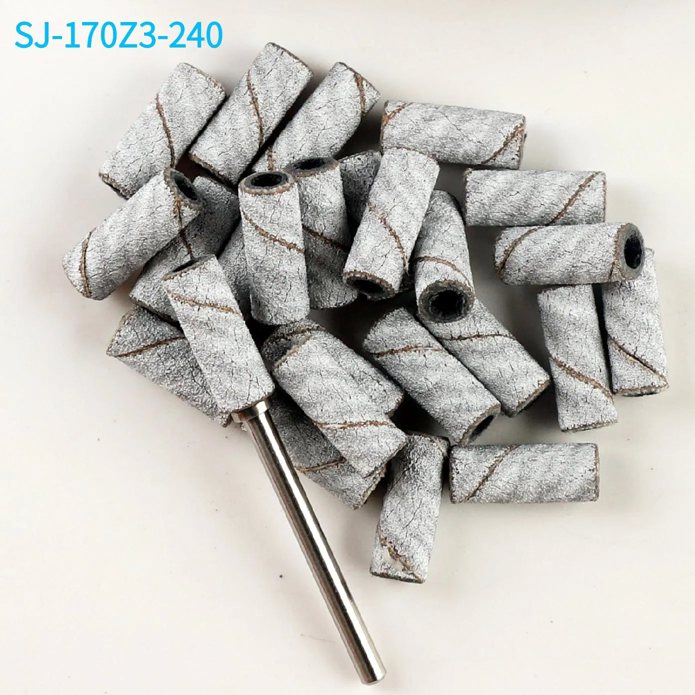 Nail Polish Zebra Zirconia Abrasive 3mm Small Mini Nail Sanding Bands