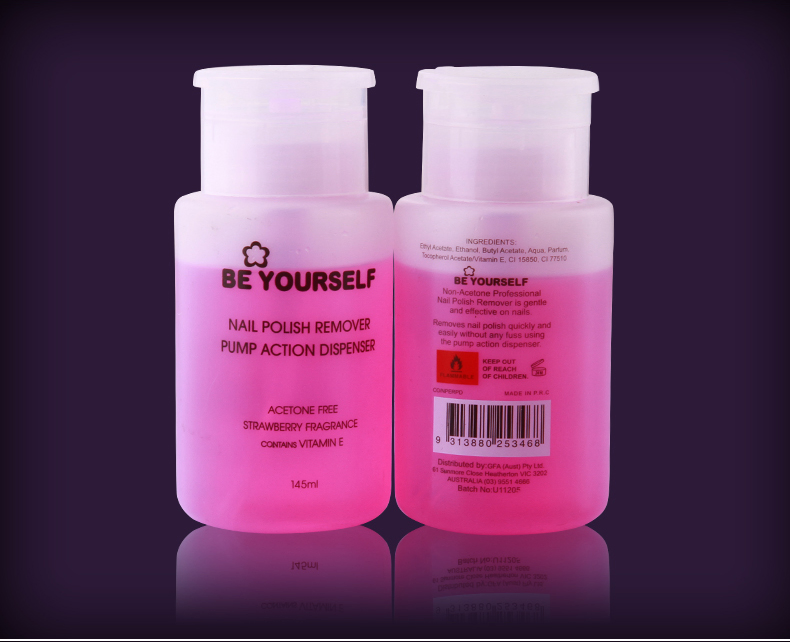 Nail Polish Remover with Pump Press Nail Polish Remover 150ml