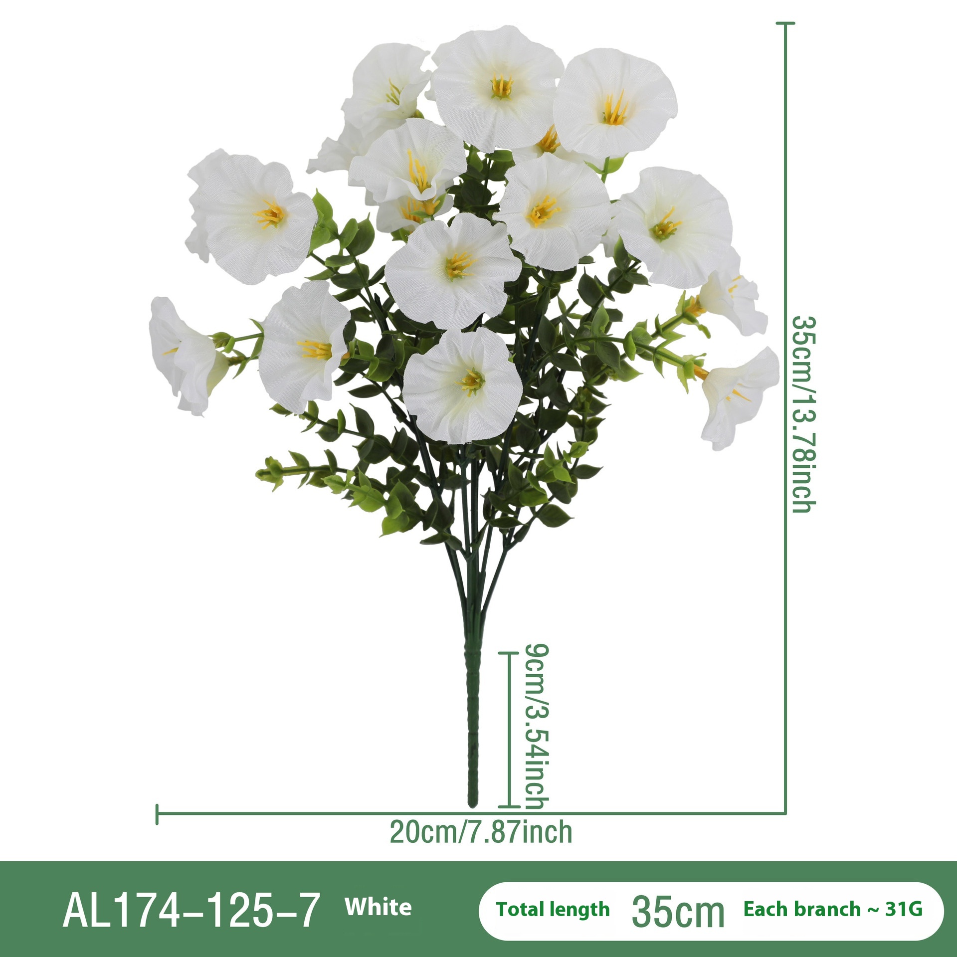 Цветы искусственные Эвкалипт