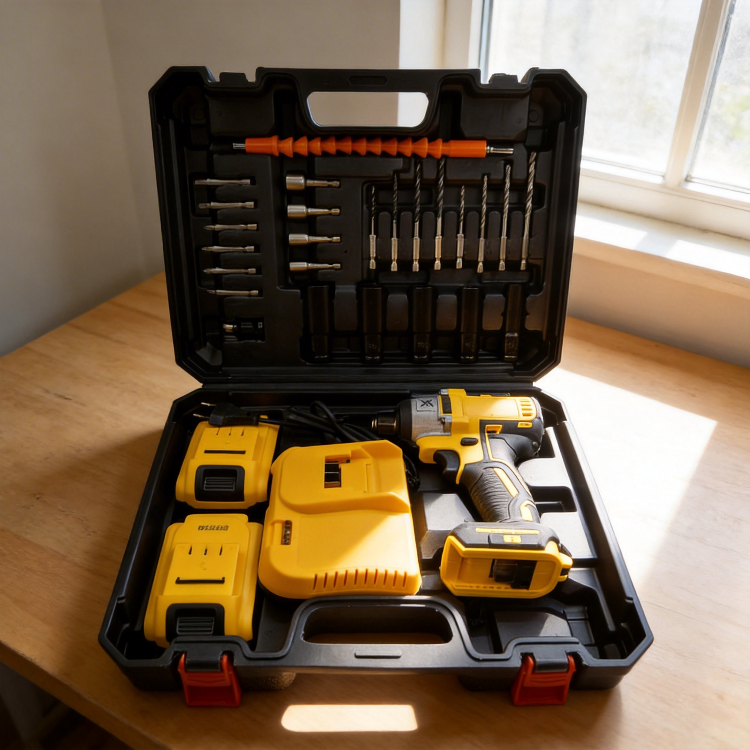 High-Performance OEM Lithium Battery Drill Set From China
