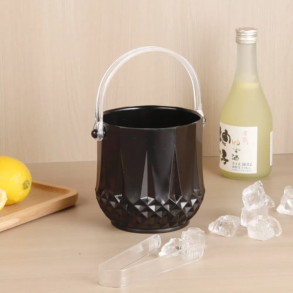 120oml/4ooz Capacity Hotel Bar Party Use Plastic PS Material Ice Bucket