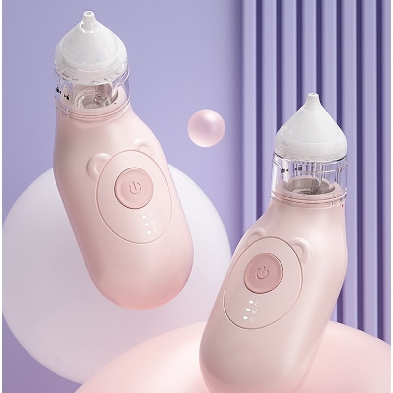 Baby Nasal Aspirator with Adjustable Suction Levels for Clear Breathing