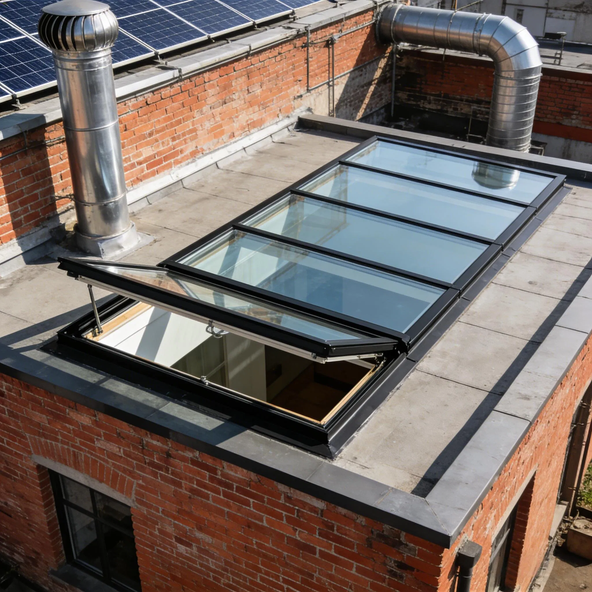 Skylight 6063-T5 Anodized Finish with 1 4mm Frame Thickness Options