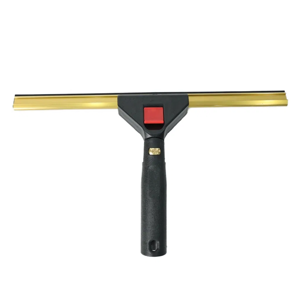 Quick-Lease Swivel Handle Brass Window Squeegee